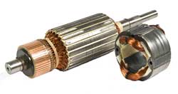 DSW Custom Series Wound Motor Part Sets (Armatures & Fields) & Wound Field Motor Part Sets