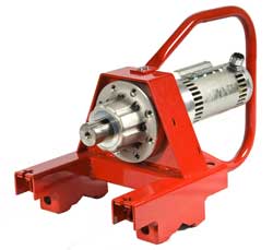 Custom gear motor assembly for cable pulling application 